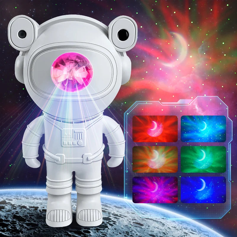Veilleuse avec télécommande 360 Design réglable Astronaute Nébuleuse Galaxy Éclairage pour enfants