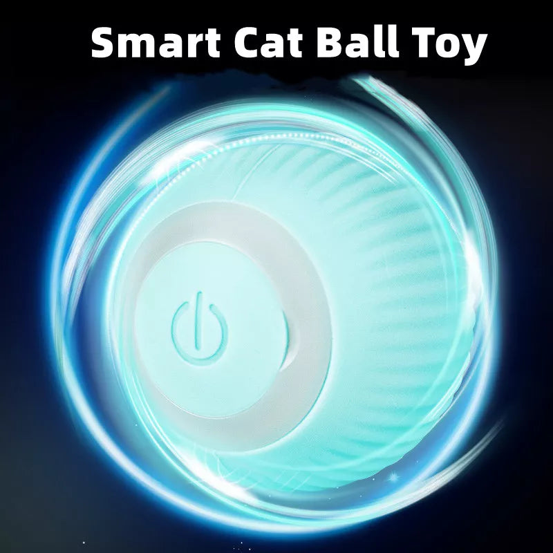 Jeux de boules de chat électriques roulants automatiques Interactifs pour des chats jeux à l'intérieur.